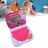 Kids Bilingual Learning Laptop - English Spanish - Pink