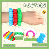 Pop Tubes Sensory Fidget Toy - 5/10 Pcs for Autism & Anxiety