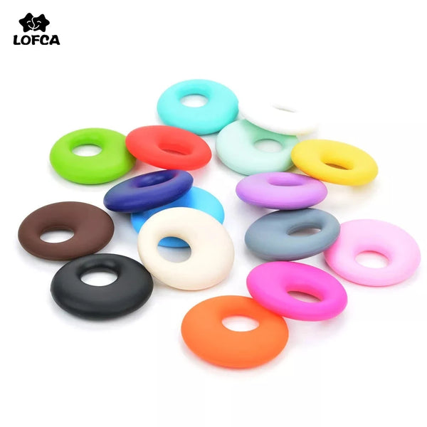 Silicone Teething Necklace BPA Free Baby Teether Pendant