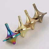 Stainless Steel Spinning Top Fidget Toy for Stress Relief
