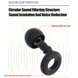 Children's Silicone Noise Canceling Ear Plugs for Swimming