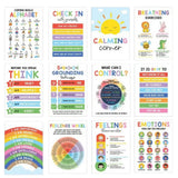 Calming Corner Posters Set of 12 for Emotional Growth
