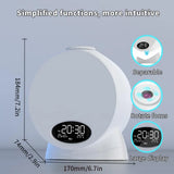Galaxy Projector with 13 Film Discs and Clock Display