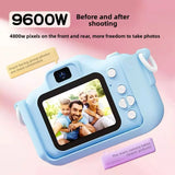 Kids Digital Camera 20MP HD Dual-Lens Portable for Boys & Girls