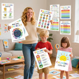Calming Corner Posters Set of 12 for Emotional Growth