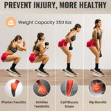 Wooden Balance Board for Leg Workout, Anti-Slip Wobble Board