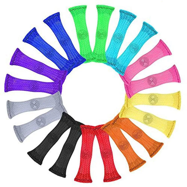 6Pcs Marble Mesh Fidget Toys for ADHD and Anxiety Relief