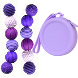 Silicone Sensory Magnetic Balls - 6pcs or 12pcs for Decompression