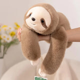 60cm Long Arm Plush Pillow Raccoon Koala Bear Dinosaur Gift