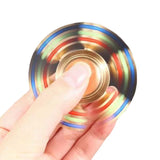 Six Arm Metal Fidget Spinner for Stress Relief - Adults & Kids