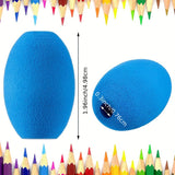 Bright Soft Foam Pen Holder Handles - 6/12pcs, Non-Slip, Ergonomic
