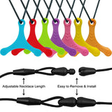 Silicone Baby Teether Necklace for Autism and Sensory Needs