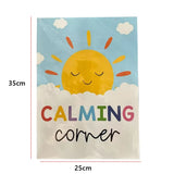 12 Calming Corner Emotion Posters for Classroom Decor