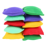 Kids Sandbag Throwing Toys 10PCS Colorful Handmade Outdoor Set