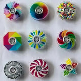 10 Pack Fidget Spinners for Anxiety Relief - Kids Party Favors