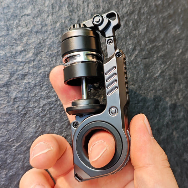 EDC Fidget Slider Magnetic Push Egg Mechanical Toy - Metal