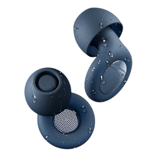 Silicone Ear Plugs for Sleep - Reusable Noise Reducing Earplugs