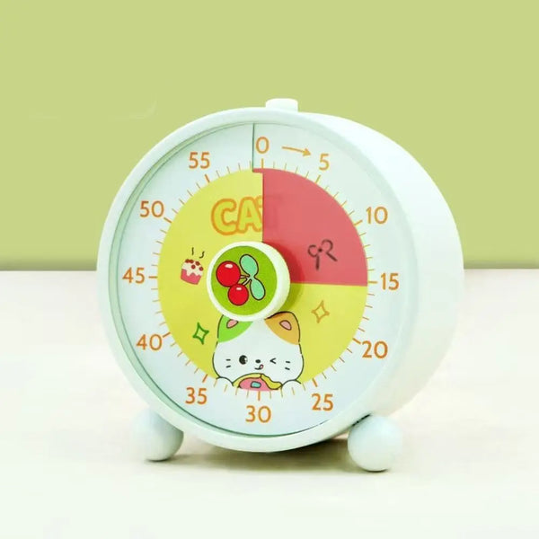Visual Timer 60-Minute Silent Countdown Timer for Kids