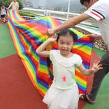 Rainbow Fabric Tunnel for Kids - Indoor Outdoor Play 3M/5M/8M