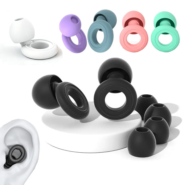 Children's Silicone Noise Canceling Ear Plugs for Swimming