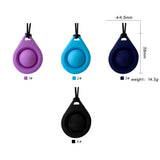 Gem Silicone Teether Necklace for Kids - Sensory Chewing Toy