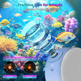 Galaxy Projector with 13 Film Discs and Clock Display