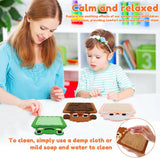 8 Pack Sensory Mats for Kids - Educational Texture Pads