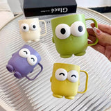Cartoon Toothbrush Holder Cup, 9x7.9cm, Multi-functional PP
