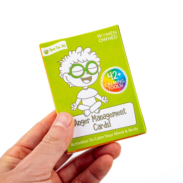 Anger Management Cards English Visions 42 Calming Tools Game