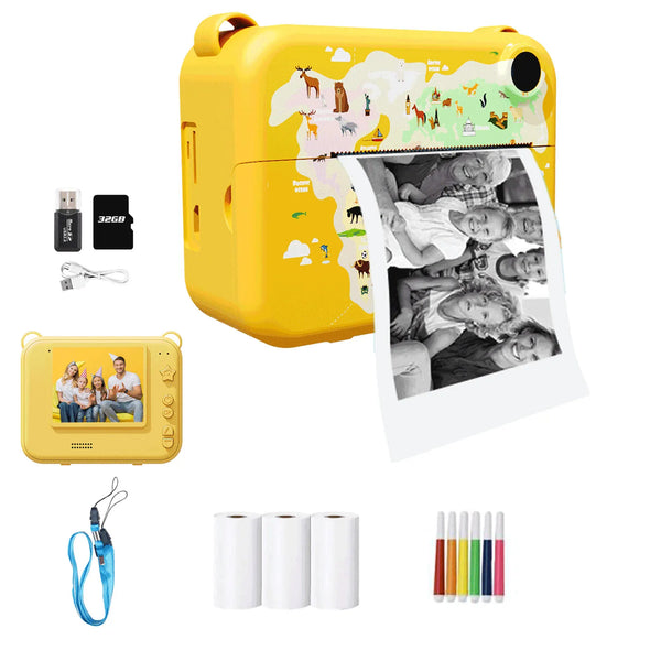 Digital Kids Camera with Instant Print & Video Recorder