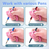 Kids Silicone Pen Grip - Ergonomic Pencil Holder for Writing