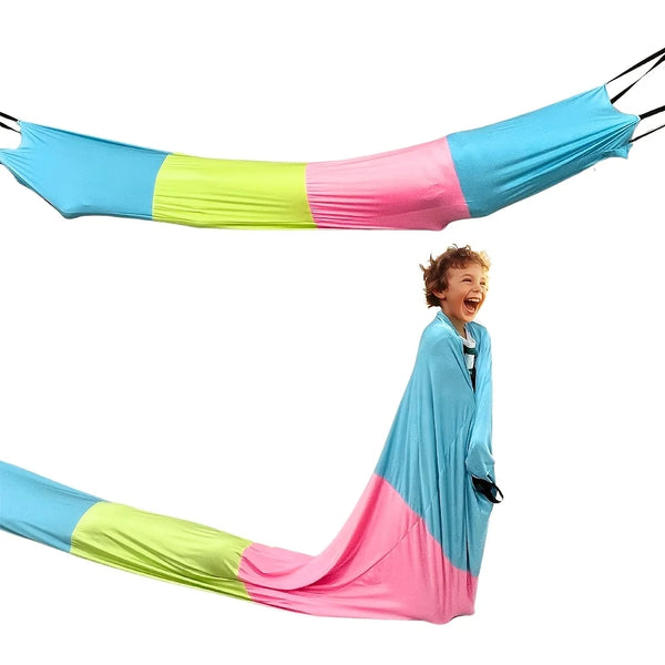 Sensory Compression Tunnel for Kids - 10ft Play Tunnel