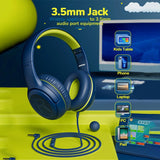 Awatrue AT2 Kids Headphones Wired Over-Ear with Mic