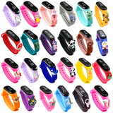 LED Smart Touch Kids Watch Waterproof Sports Clock for Children