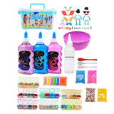Slime Toy Kit for Kids - 48 Colors Non-Sticky Polymer Clay