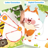 Reusable Pen Control Training Cards for Preschool Learning