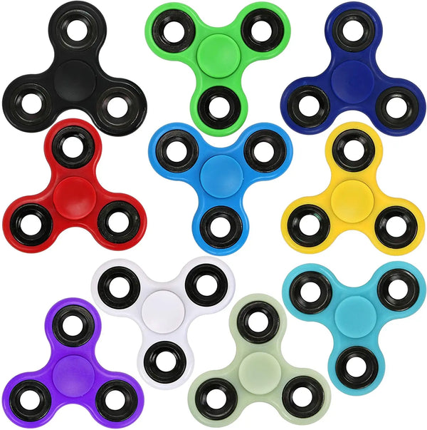 ABS Fidget Spinner Tri-Spinner for Autism ADHD Stress Relief