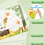 Reusable Pen Control Training Cards for Preschool Learning