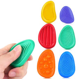 Silicone Fidget Toys 6 Pack for Adults and Kids - Stress Relief