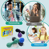 Sensory Fidget Toys 6 Pack for Kids and Adults - Calming Relief