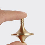 Stainless Steel Spinning Top Fidget Toy for Stress Relief