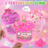 70ml DIY children's crystal slime ice cream cup kit