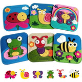 Montessori Giraffe Busy Board for Toddlers - Fine Motor Skills