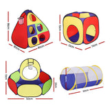 Keezi Kids Play Tent Teepee with Tunnel and Ball Pit