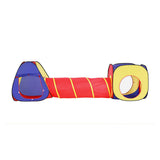 Keezi Kids 3-in-1 Play Tent Teepee with Tunnel for Indoor Outdoor