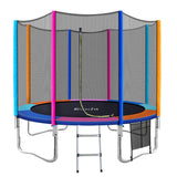 10ft Everfit Kids Trampoline with Safety Net and Ladder