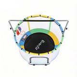 Everfit 55 Inch Kids Trampoline with Basketball Set and Sandbag