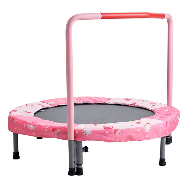 36" Kids Trampoline, Foldable Mini Rebounder for Toddlers