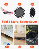 36" Kids Trampoline, Foldable Mini Rebounder for Toddlers