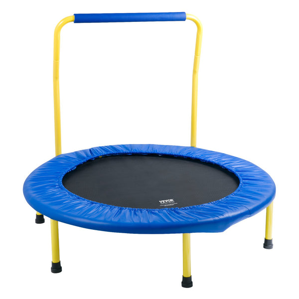 3FT Indoor/Outdoor Trampoline for Kids - Foldable Mini Design